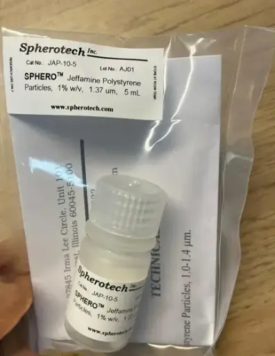 [07-PP-025-10] SPHERO Polystyrene Particles 5%w/v, 0.2-